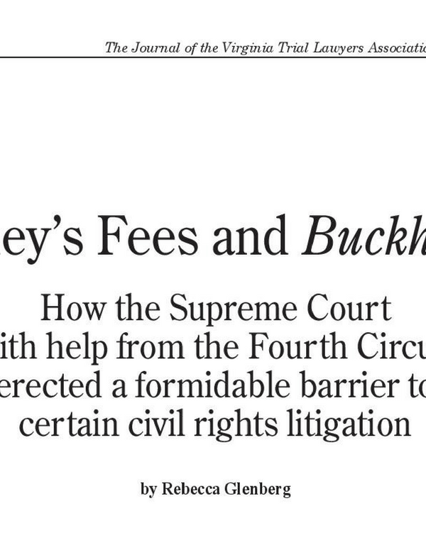 Attorney Fees and Buckhannon (1160x775)
