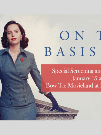 On The Basis of Sex Movie Invite