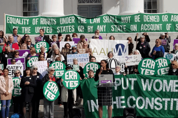 ERA protest at the state Capitol