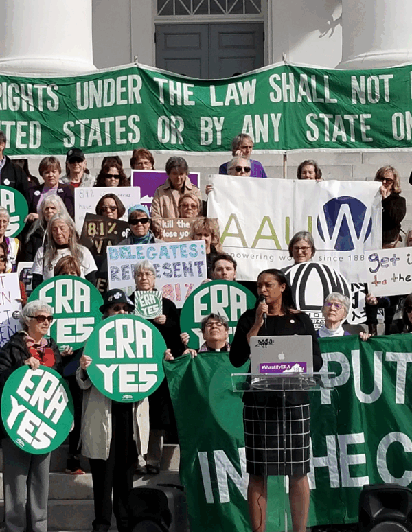 ERA protest at the state Capitol