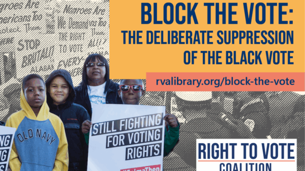 banner image for block the vote exhibition