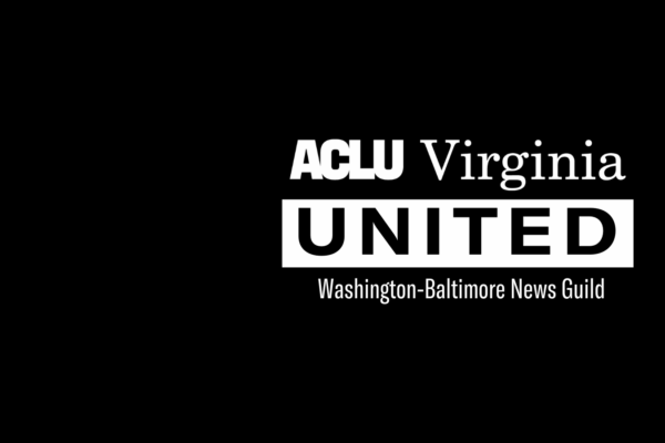 A photo of the ACLU-VA United's Logo