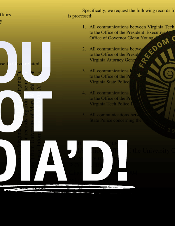 "You Got FOIA'd!"