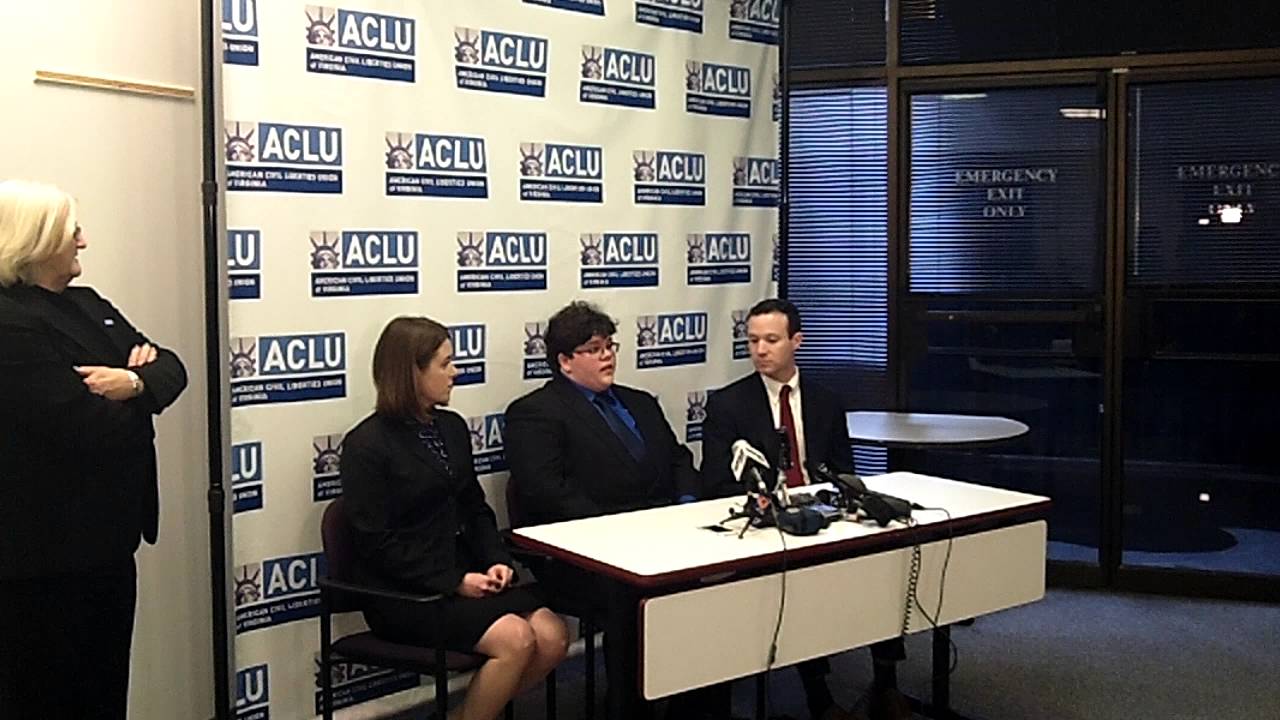 ACLU News Conference re: G.G. v. Gloucester County - Jan. 27, 2016