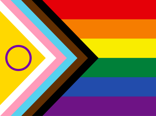 A Trans-inclusive Pride Flag.