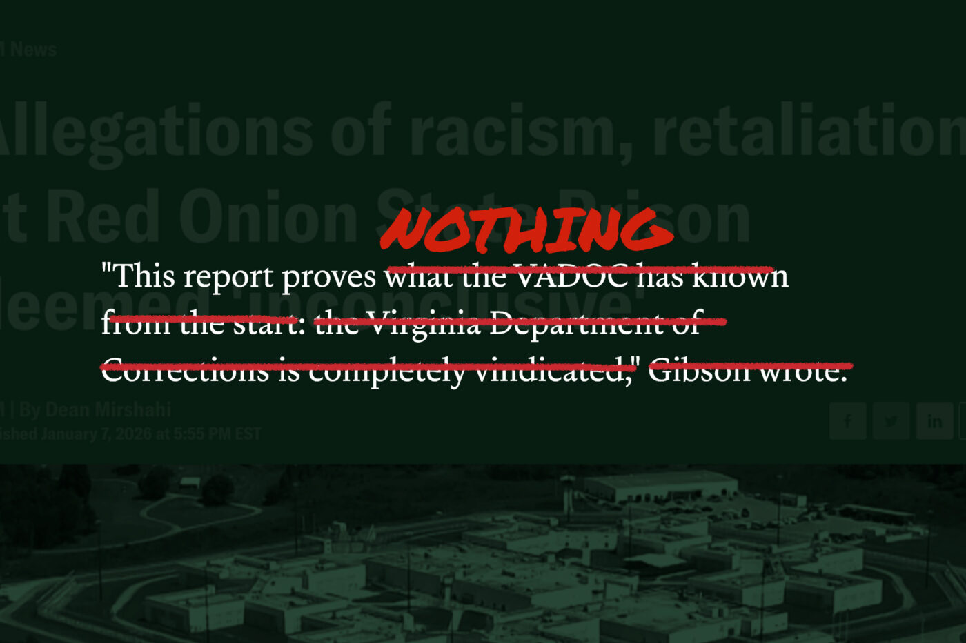 ACLU-VA Memo: Abuse and Racism in VDOC's Red Onion Prison - ACLU of ...