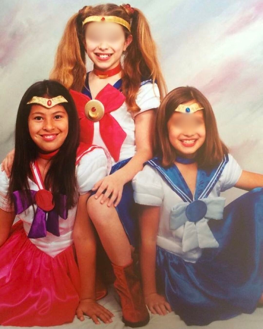 Breanna dressed up as Sailor Mars when she was a teenager