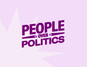 People over politics.