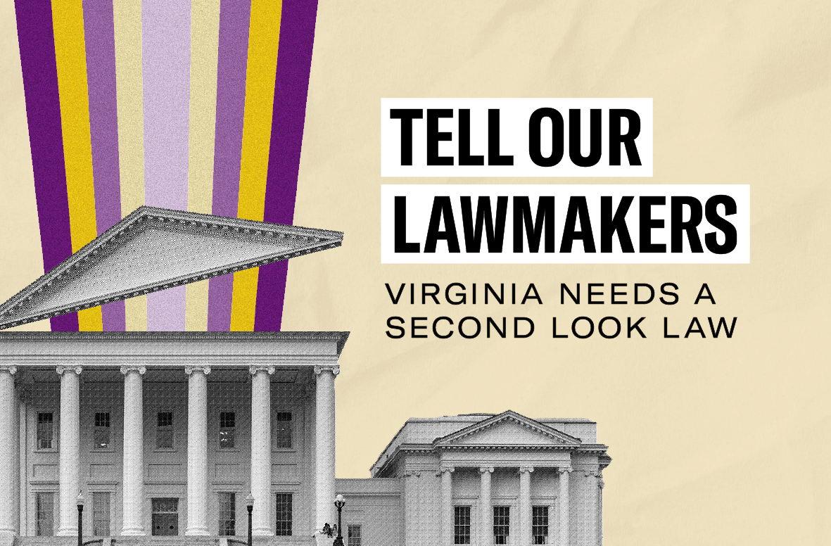 Tell Our Lawmakers: Virginia needs a second look law