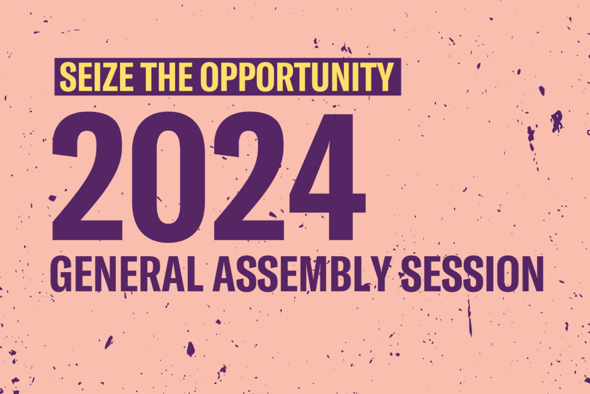 Seize the Opportunity: 2024 General Assembly Session