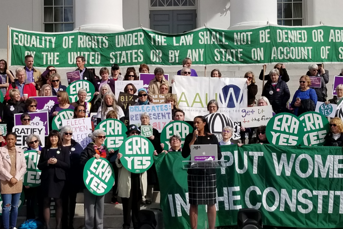 ERA protest at the state Capitol