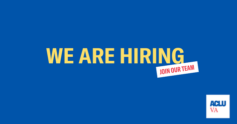 We are hiring