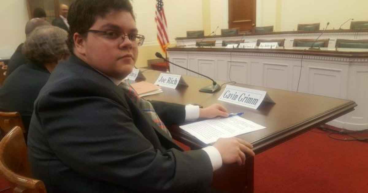 Gavin Grimm Speaks in Congress on Transgender Rights Issues ACLU of