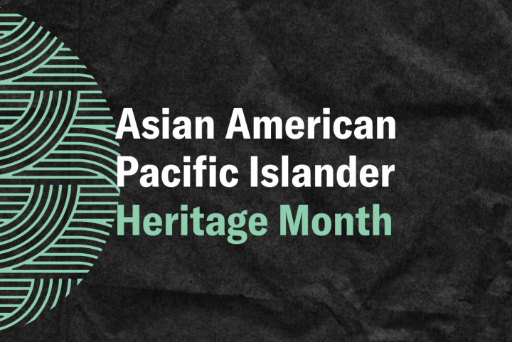 Asian American Pacific Islander Heritage Month (Website).png Black background with the text "Asian American Pacific Islander Heritage Month"
