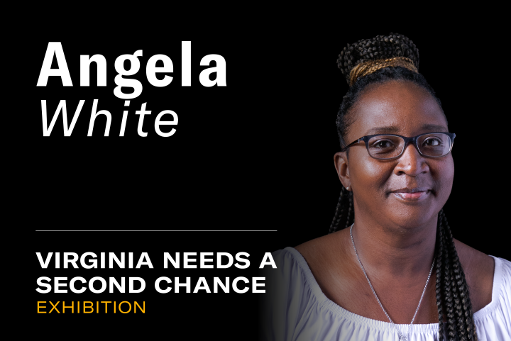 "Angela White. Virginia needs a second chance exhibition."