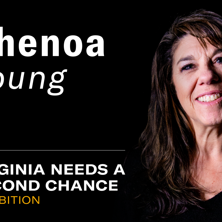"Chenoa Young. Virginia needs a second chance exhibition."